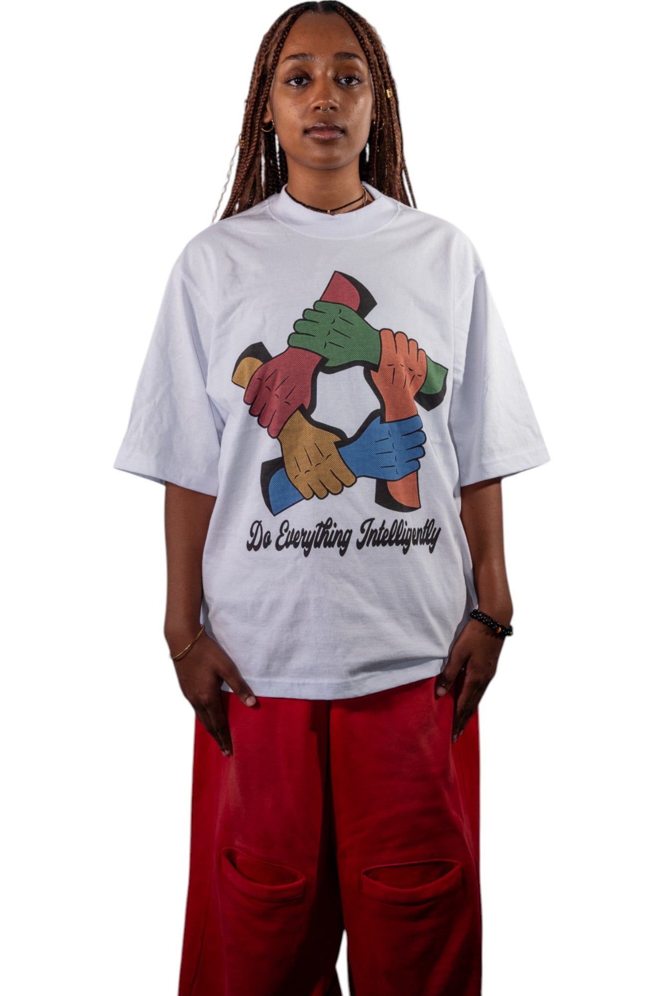 DEI Unity Tee White
