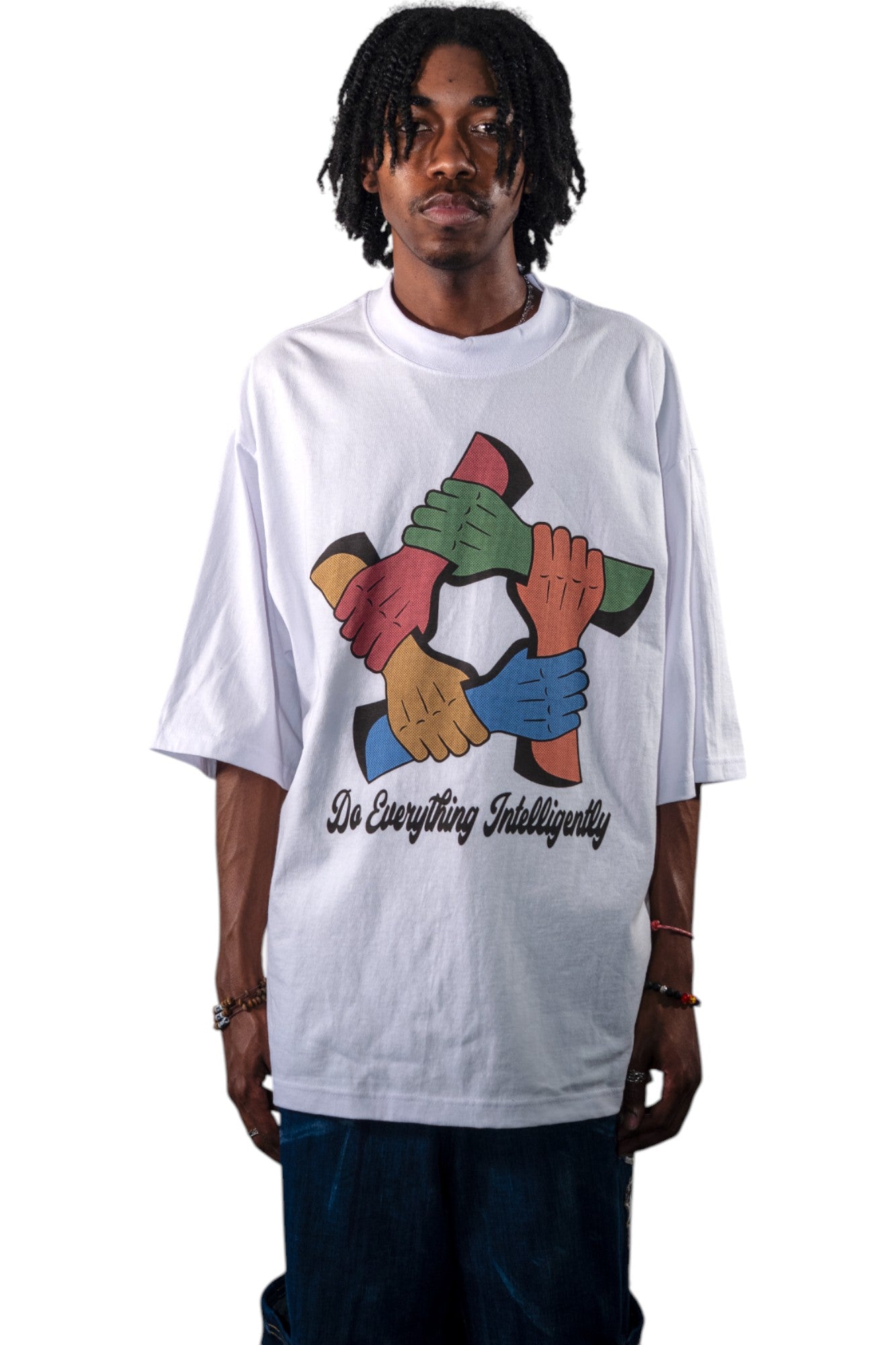 DEI Unity Tee White